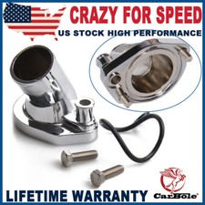 Chrome Thermostat Housing Water Neck For Ford V8 289-302-351w Wtn1008 60 Degree Chrome Thermostat Housing Water Neck For Ford V8 289-302-351w Wtn1008 60 Degree