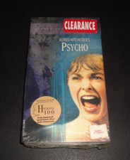 Psycho (VHS, 1999) Anthony Perkins Alfred Hitchcock Horror - Brand New Sealed