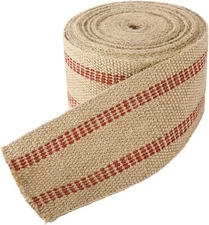 3.5"x10Yd Upholstery Jute Webbing Thickened Jute Chair Webbing Furniture Webbing