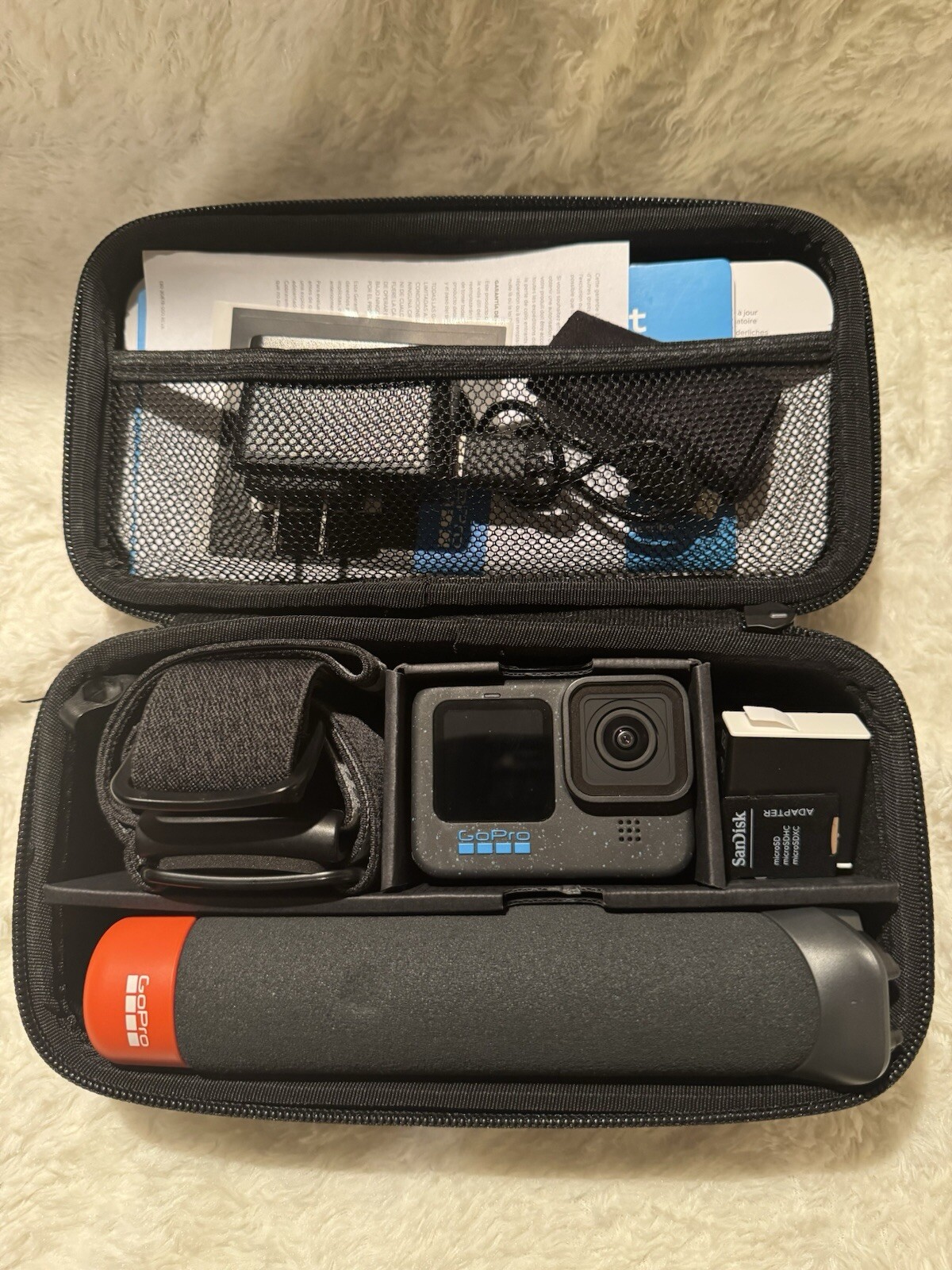 GoPro HERO12 Black 27 MP Waterproof  5.3K Camera Camcorder  + 60 Accessories Kit-image