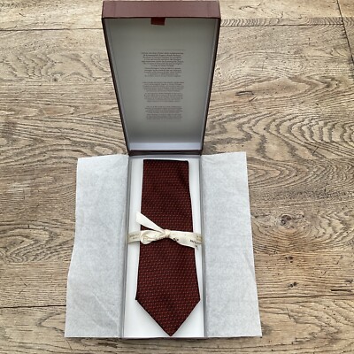 Ermenegildo Zegna Patek Philippe collaboration tie Necktie From