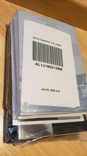2010 Ford Expedition Ownrs Manuel with Nav Manual (New). Free Shipping. - Picture 3 of 6