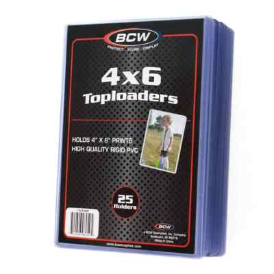 4 X 6 Toploader (25 per pack) - Polynex, Inc
