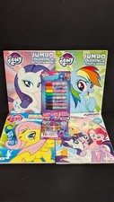 My Little Pony Coloring Book Lot With Markers  Crayons