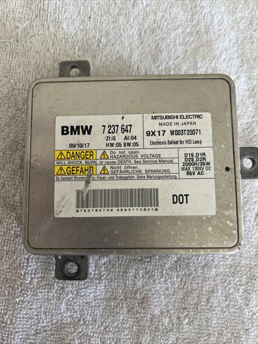 BMW 750li Xenon Light Ballast F01 09-12 OEM 7 237 647 | eBay