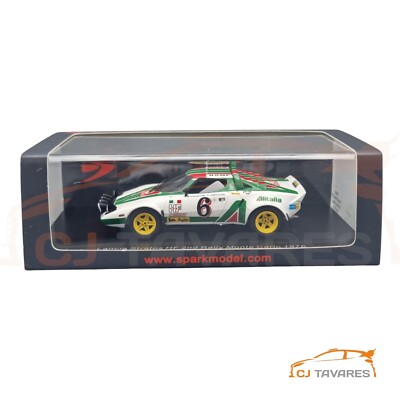 SPARK S9083 LANCIA STRATOS HF #6 B WALDEGARD 2nd RALLY MONTE CARLO