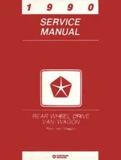 1990 Dodge Ram Van Shop Service Repair Manual Engine Drivetrain Electrical Book