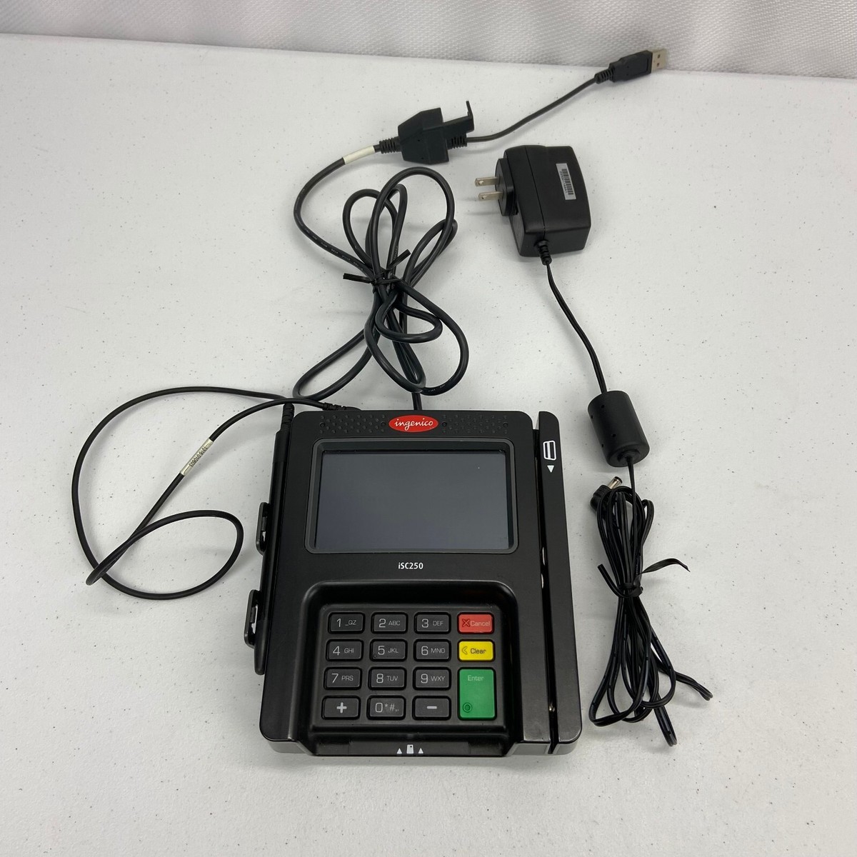 ISC250-31T2591A, INGENICO PAYMENT TERMINAL, INGENICO PAYMENT TERMINAL