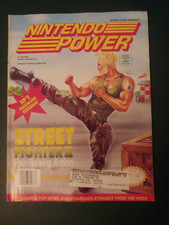 NINTENDO POWER Game Magazine 1992 STREET FIGHTER II Vol. 38 w/ WINGS 2 Poster