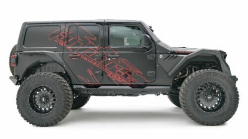 Fab Fours Grumper Fender System Fits 18-22 Jeep JL / 20-22 Gladiator