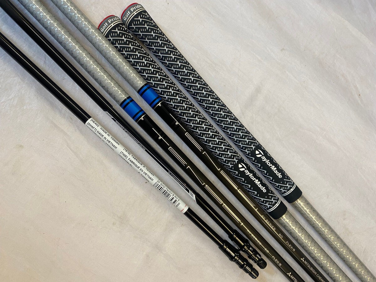 TAYLORMADE TENSEI AV SERIES BLUE 60 STIFF DRIVER SHAFT WITH GOLF