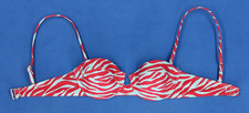 Victoria Secret Underwire Lined Animal Print Bikini Top Size XS E3583