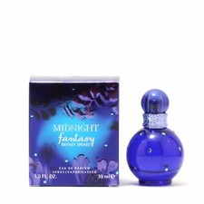 MIDNIGHT FANTASY BY BRITNEY SPEARS EDP SPRAY WOMEN 1.0 OZ NEW IN SEALED BOX 