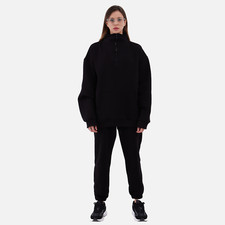 Tracksuit Set Zip Up Sweatshirt Joggers Outfit Oversized Womens