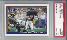 1991 Topps #630 Chicago Bears - Jim HARBAUGH - PSA 10+++ - pop 2