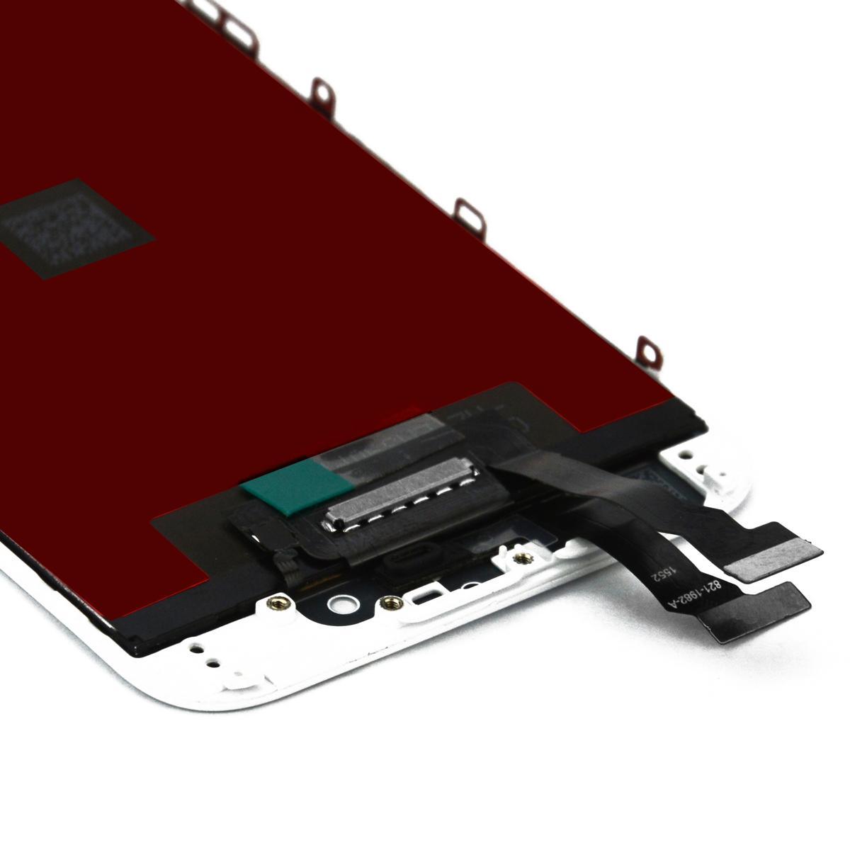 Vitre Tactile - OEM - iPhone 5S - Écran LCD - Châssis Blanc