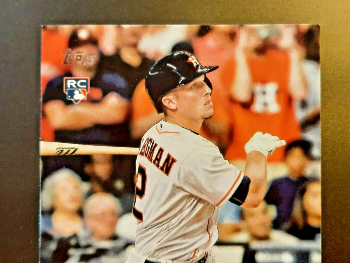 2017 Bowman PURPLE Parallel Alex Bregman RC 003/250 75 Houston Astros