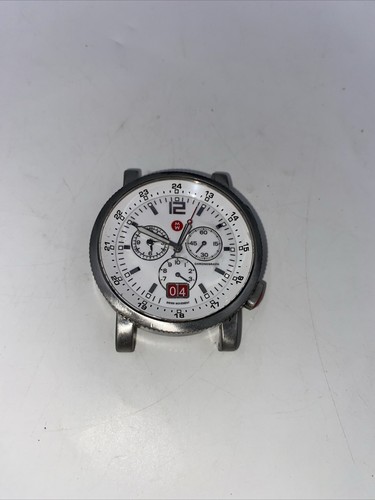 MICHELE “UNISEX “ Watch (WW01K00D9001) For Parts Or Repair ( Stem Is Missing)?