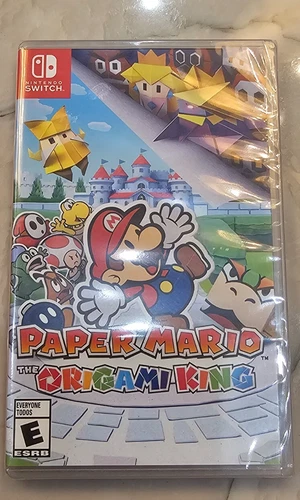 Paper Mario The Origami King - Nintendo Switch Brand New Free Shipping