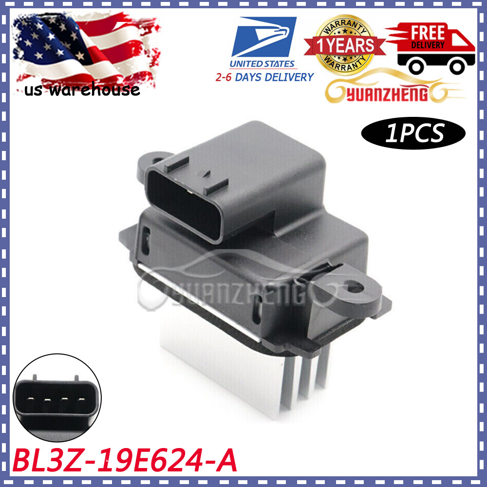 BL3Z-19E624-A Heater HVAC A/C Blower Motor Resistor Module For Ford F150 Lincoln