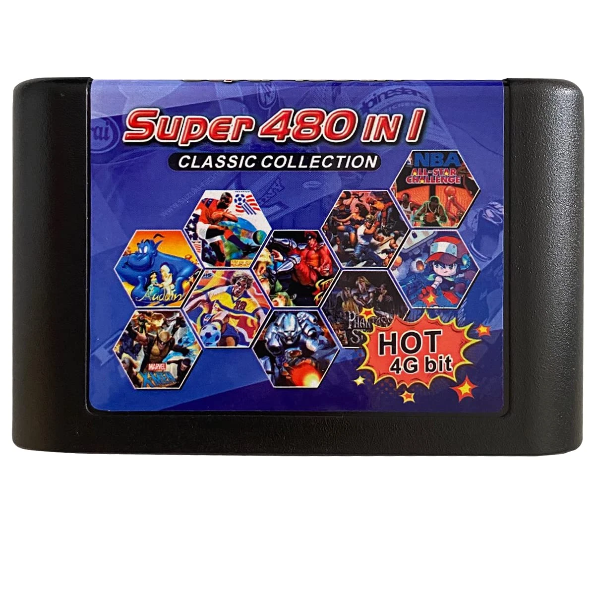 Sega Genesis Mega Drive Games Classic Collection 480 in 1