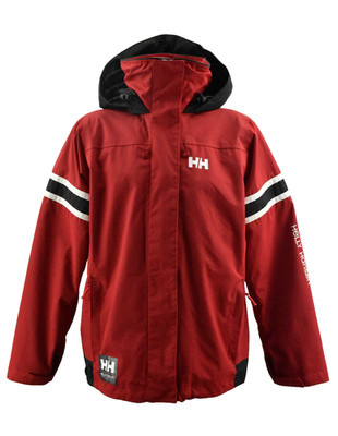 HELLY HANSEN Tech Protection Segeljacke Damen wasserdicht Kapuze Mantel rot XL