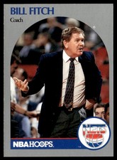 1990-91 Hoops Bill Fitch New Jersey Nets #321