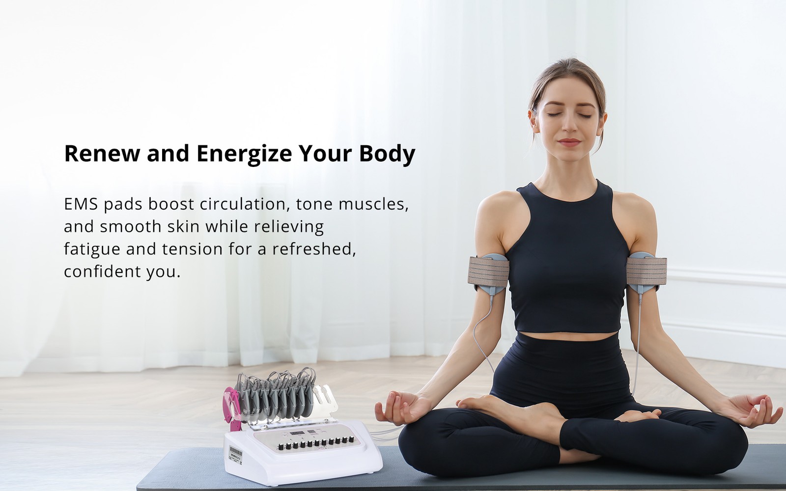 Multifunction EMS Microcurrent Machine for Muscle Stimulation Breast Enlarge USA