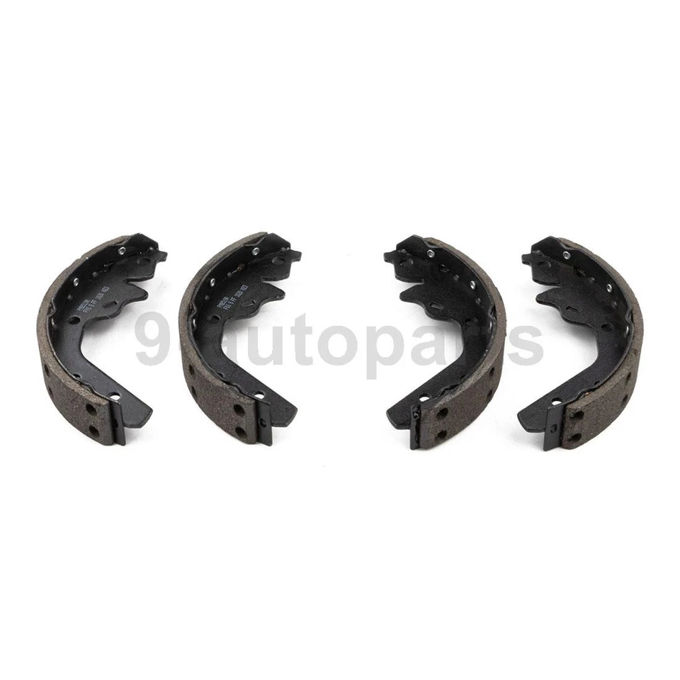 Kit de zapatas de freno delanteras traseras 2X para 1983-1986 Plymouth Turismo 2.2 Foto 3 de 4