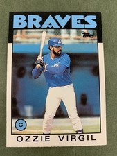 Ozzie Virgil 1986 Topps Traded #119T Atlanta Braves