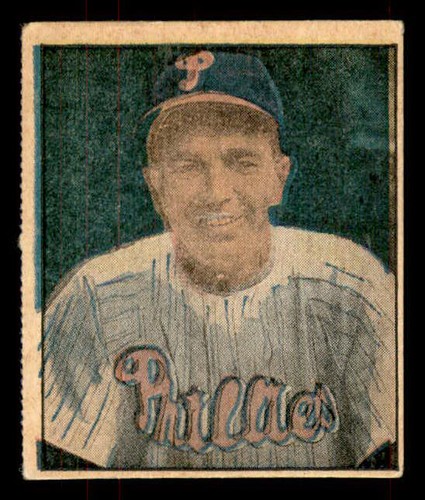 Willie Jones #2-8 1951 Berk Ross card