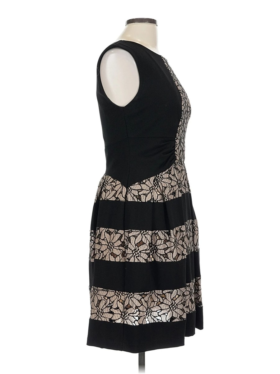 Eva Franco Women Black Cocktail Dress 10 View 3