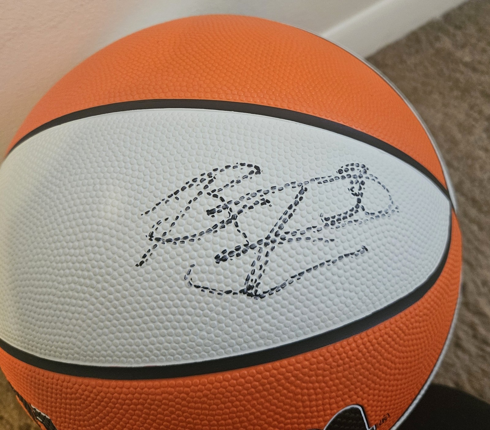 Breanna Stewart Signed Autographed Official Wilson WNBA Basketball PSA Certified view 2