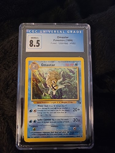 Omastar (Unlimited) graded CGC 8.5 for sale on eBay