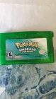 Pokemon Emerald Version Authentic Game Boy Advance Cartridge DRY BATTERY