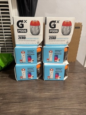 Gatorade Zero Glacier Freeze Energy & Fitness Drink Pods 4-Pack Zero Sugar 06/26