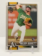 2026 Topps #273 Mason Barnett RC Athletics