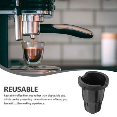  Wiederverwendbarer Kaffeefilter Tasse Haushaltsfilterkorb kompatibel für Keurig