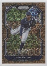 2021 Panini Prizm Tier II Bronze Donut Circle Prizm 33/40 Luis Patino #189 04cw