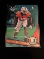 Jahfari Harvey 2023 Bowman Chrome U 1st Aqua Refractor /299 Miami 25
