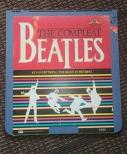 THE BEATLES THE COMPLEAT RARE MOVIE DISC Type CED Vintage
