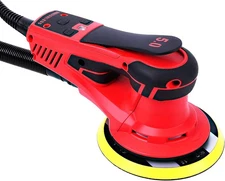 10000 RPM Electric Random Orbital Sander, 350W Brushless Motor, Low Vibration