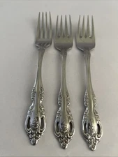 Oneida Brahms Community 2 Salad Forks 1 Dinner Fork Silverware For Replacements