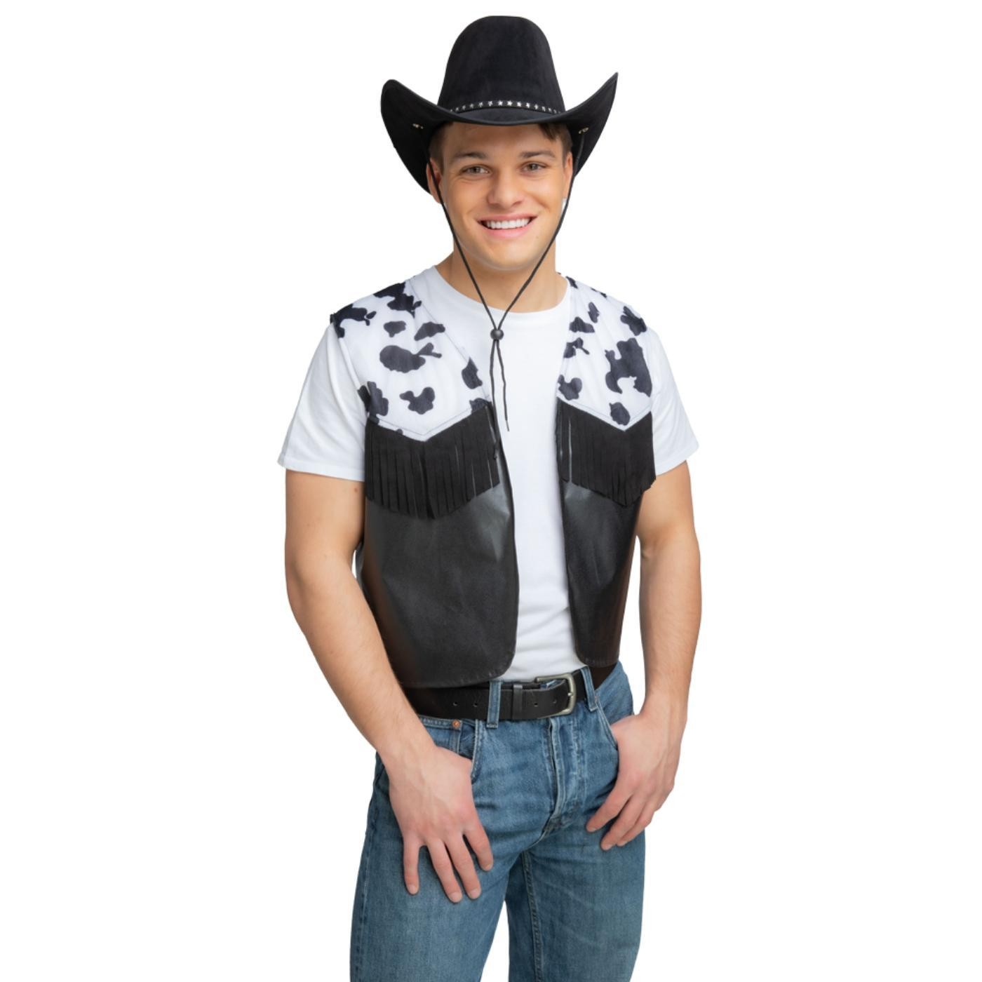 Wicked Costumes - Cowboy Cowgirl Waistcoat - Adult