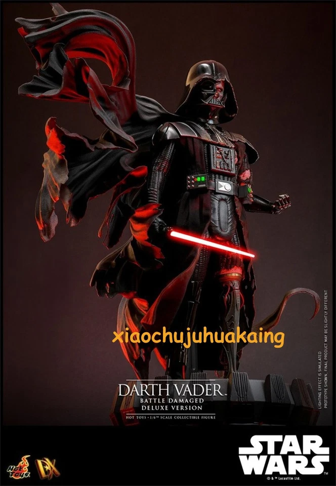 Coming soon! Hot Toys DX45 1/6 Star Wars Darth Vader Battle Damaged Deluxe Ver. - Image 4 of 4