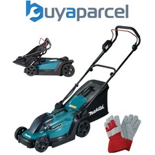 Makita 18v Lawn Mower DLM330Z LXT Cordless Lion Battery 33cm Cut Bare + Gloves
