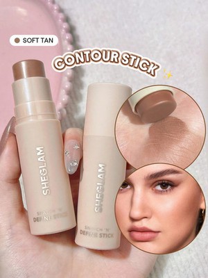 Sheglam Snatch N Define Contour Stick Soft Tan Cream Bronzer Sculpting