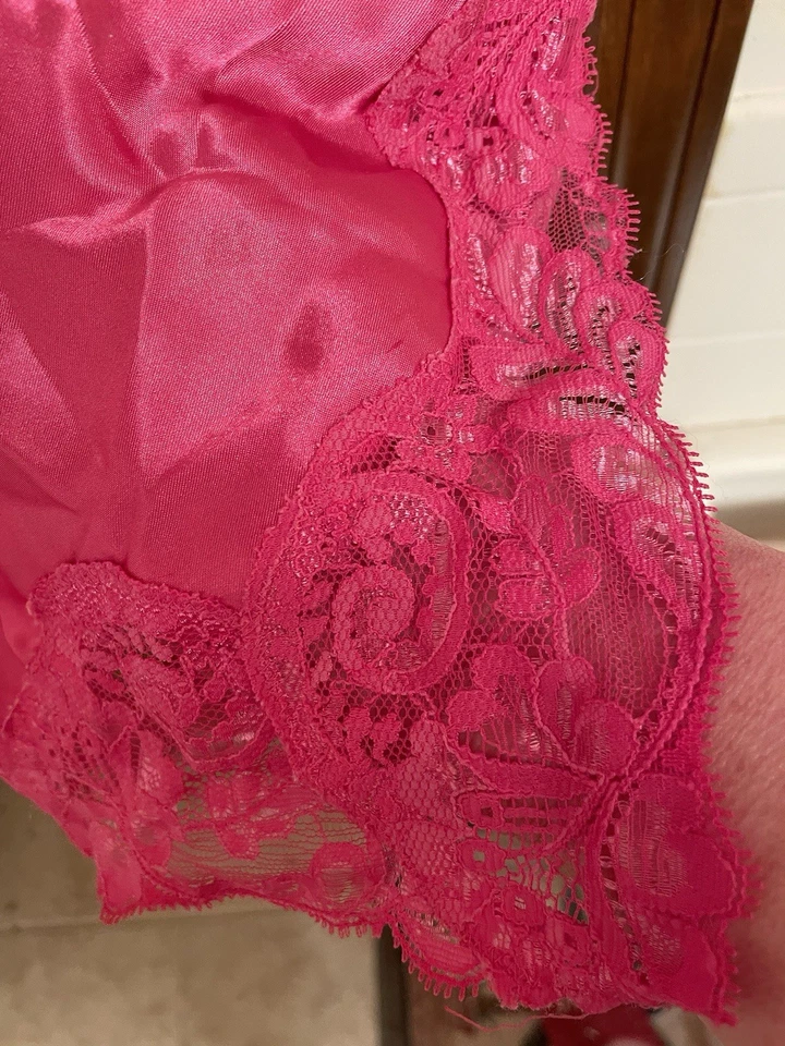 Hot Pink Sexy Nightie Lacy Size 2X - Image 4 of 4
