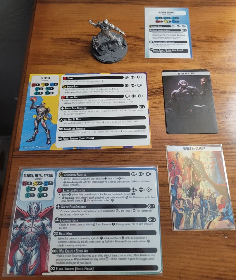 Marvel Crisis Protocol Lote de 5 Minis (Sin Pintar) - 3 Cabal Afiliados y 2 Otros Foto 3 de 4