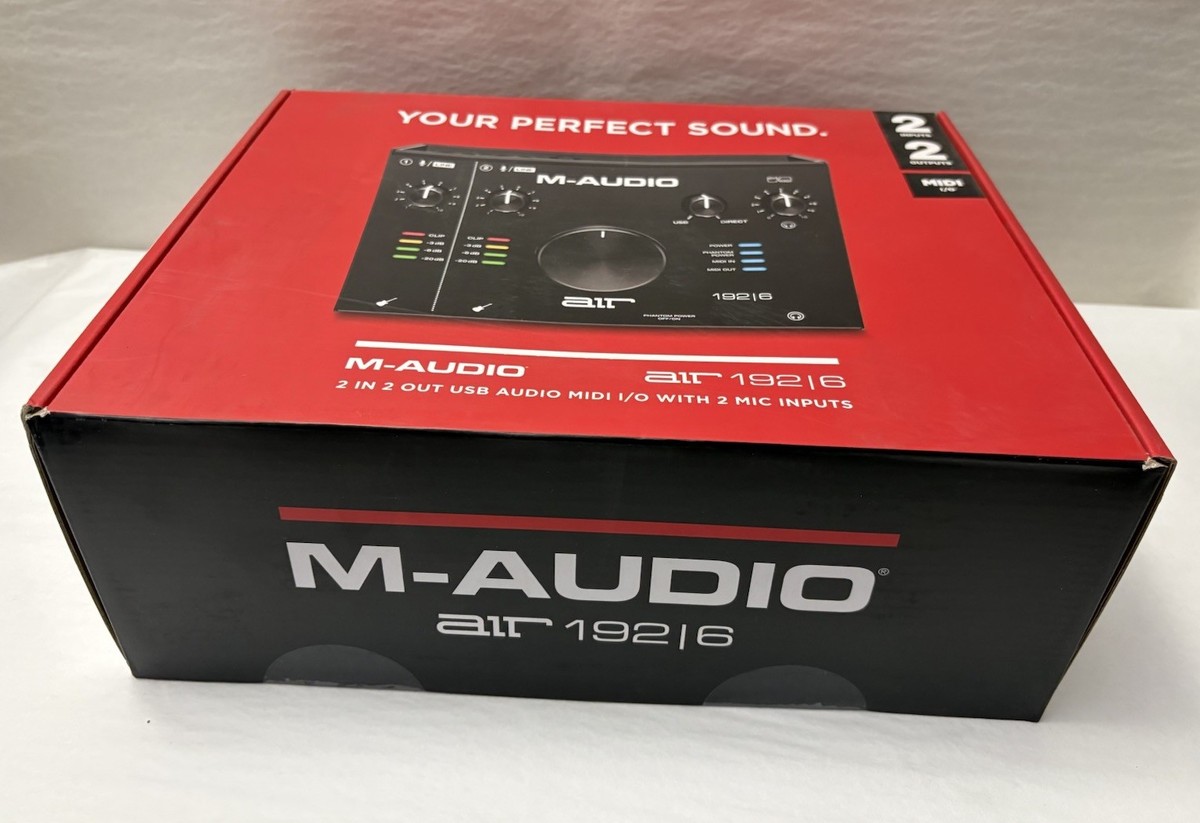 M-Audio AIR 192|6 USB Audio Interface for sale online | eBay